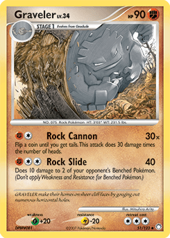 2007 Mysterious Treasures Graveler #51