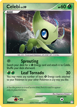 Celebi ★ Mysterious Treasures card