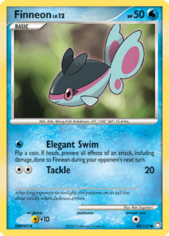 Finneon Mysterious Treasures card