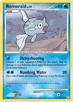 Remoraid Mysterious Treasures card