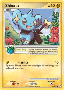 Shinx Mysterious Treasures card