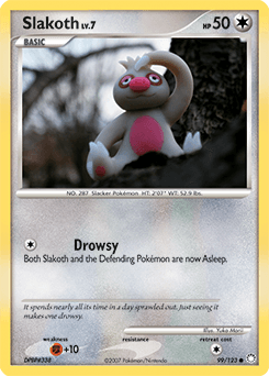 Slakoth Mysterious Treasures card