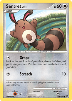 Sentret Secret Wonders card