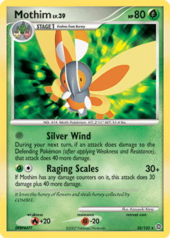 Mothim Secret Wonders card