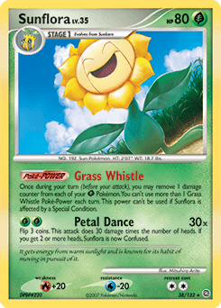 Sunflora Secret Wonders card