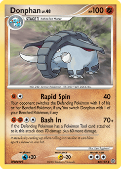 2007 Secret Wonders Donphan #48