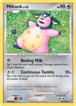 Miltank Secret Wonders card
