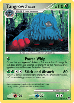 Tangrowth Great Encounters card