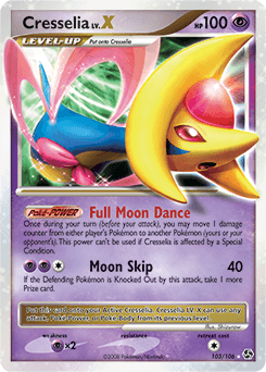 Cresselia LV.X Great Encounters card