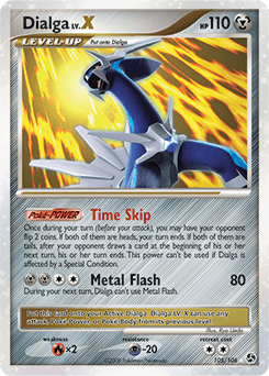 Dialga LV.X Great Encounters card