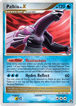 Palkia LV.X Great Encounters card