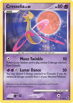 2008 Great Encounters Cresselia #2