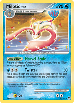Milotic Great Encounters card