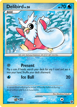 Delibird Great Encounters card