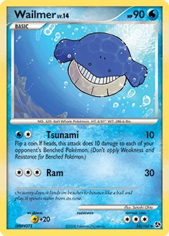 Wailmer Great Encounters card