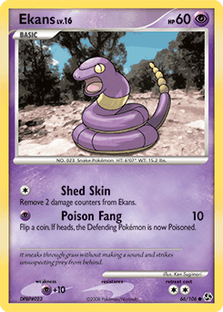 Ekans Great Encounters card