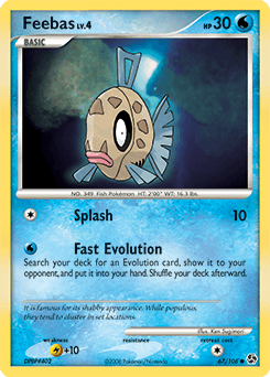 Feebas Great Encounters card