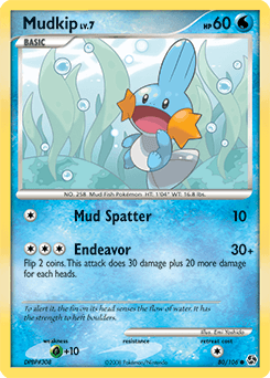 Mudkip Great Encounters card