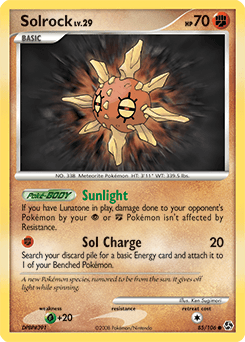 Solrock Great Encounters card