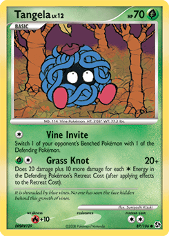 Tangela Great Encounters card