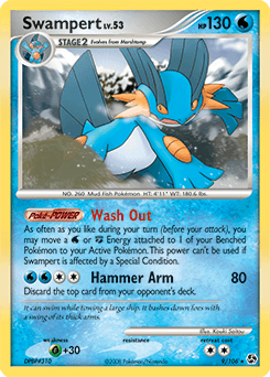 Swampert Great Encounters card