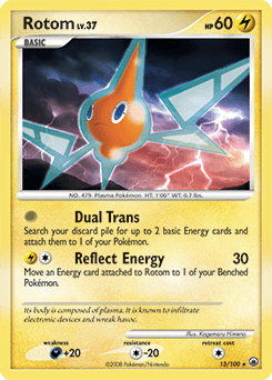 Rotom Majestic Dawn card