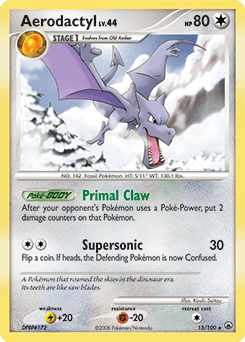 Aerodactyl Majestic Dawn card