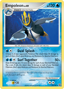 Empoleon Majestic Dawn card