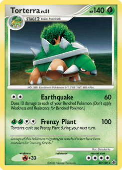 Torterra Majestic Dawn card