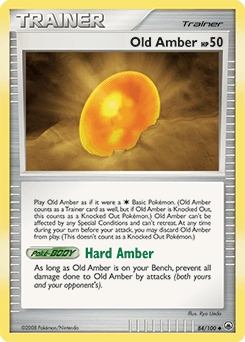 Old Amber Majestic Dawn card