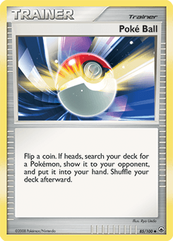 Poké Ball Majestic Dawn card