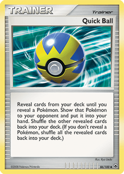 Quick Ball Majestic Dawn card