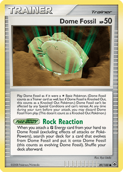 2008 Majestic Dawn Dome Fossil #89