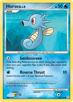 2008 Legends Awakened Horsea #102