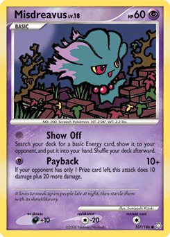 Misdreavus Legends Awakened card
