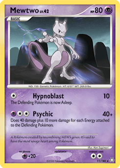 Mewtwo Legends Awakened card