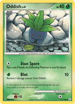 Oddish Legends Awakened card