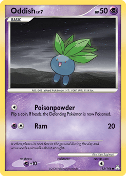 Oddish Legends Awakened card