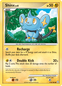 Shinx Legends Awakened card
