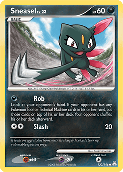 Sneasel Legends Awakened card