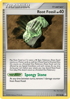 Root Fossil Legends Awakened card