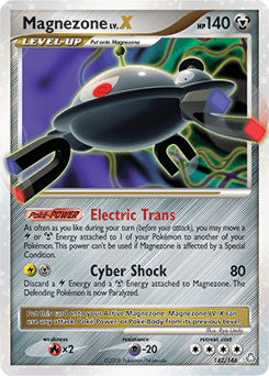 2008 Legends Awakened Magnezone LV.X #142