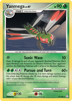 Yanmega Legends Awakened card