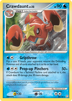Crawdaunt Legends Awakened card