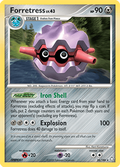 2008 Legends Awakened Forretress #28