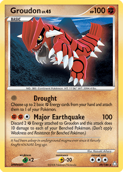 Groudon ★ Legends Awakened card