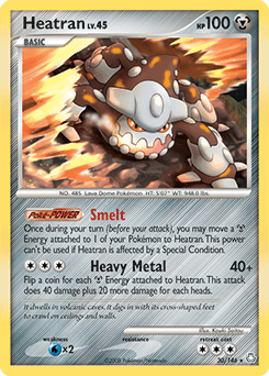 Heatran Legends Awakened card
