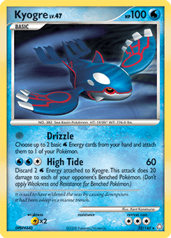 Kyogre ★ Legends Awakened card