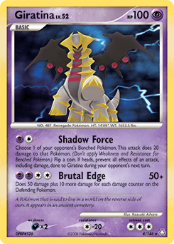 Giratina Legends Awakened card