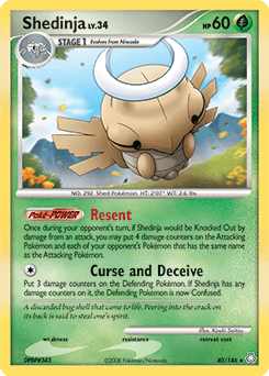 Shedinja Legends Awakened card